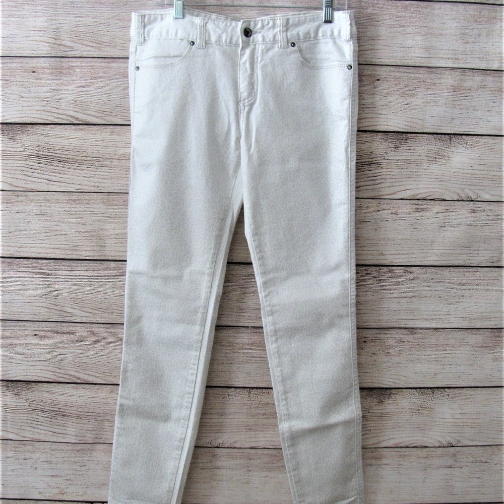 Free People Animal Print Jeans